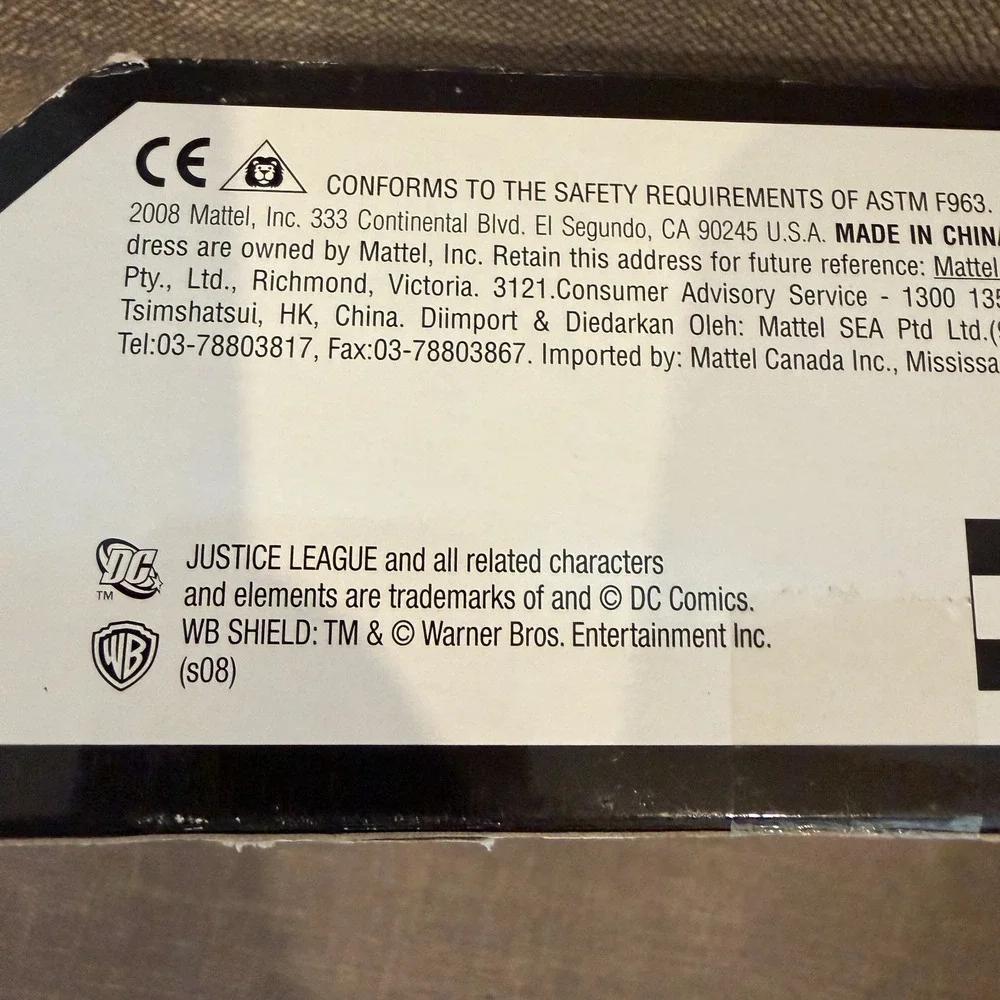 Justice League Unlimited Attack from Apokolips Figure Set Darkseid Lashina BOX